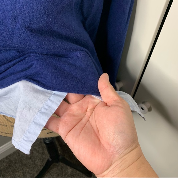 Liz Claiborne Under-layer Thin Crewneck Sweatshirt - Picture 6 of 11